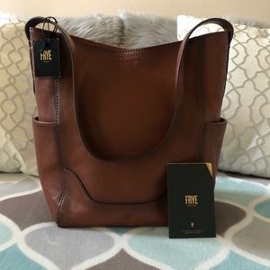 Leather Shoulder Bag by FRYE 🤎
